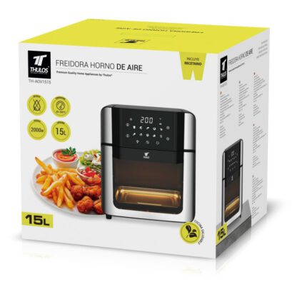 Freidora de aire Thulos 2000w 15L - Imagen 7