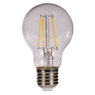 Bombilla led kodak filamento cristal esferica a60 -  e27 -  600lm -  calido 3000k -  6w=48w -  no regulable