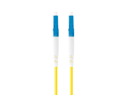 Latiguillo fibra optica lc - upc lanberg 1m mono simplex g657a1 lszh amarillo