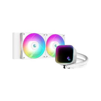 Kit refrigeracion liquida deepcool ls520 se argb 240mm argb blanco