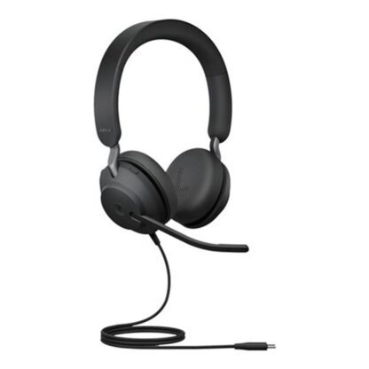 Auriculares jabra evolve2 40 se ms stereo negro