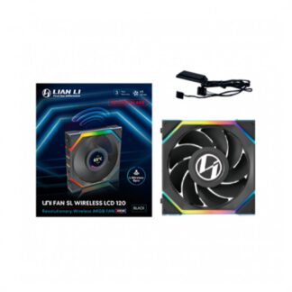 Ventilador caja lian li unifan sl inalambrico argb 120mm negro