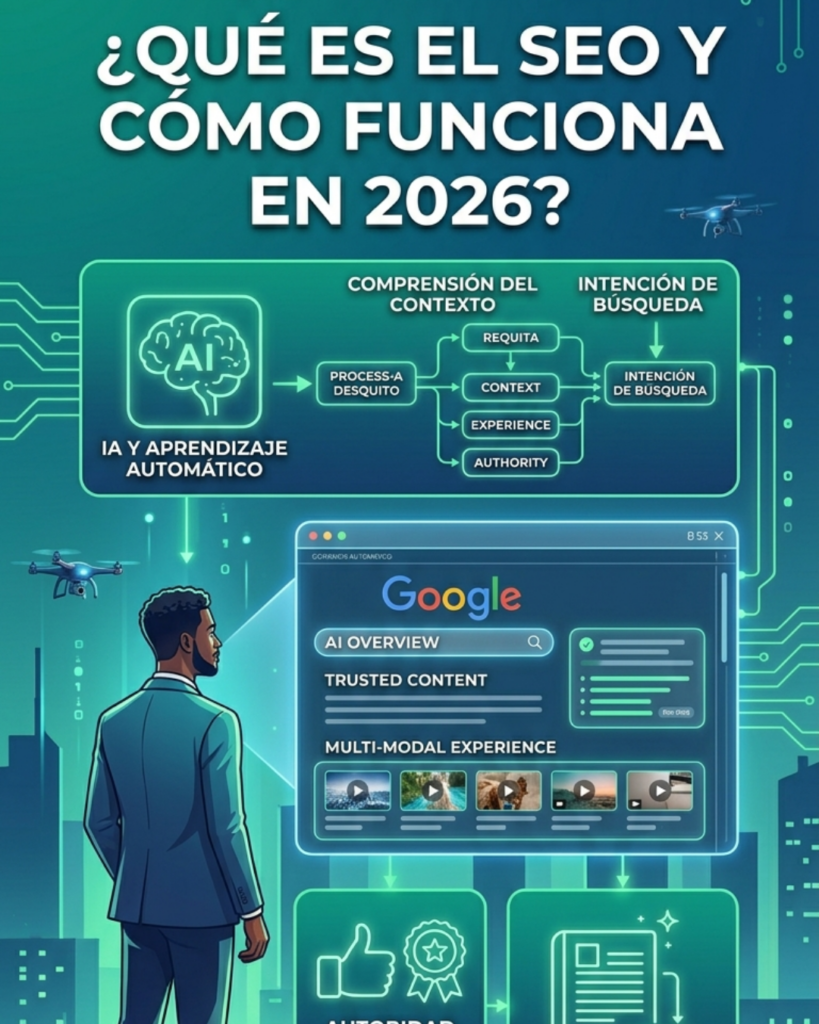 Qué es el SEO y cómo funciona en 2026. Guía completa gratis.